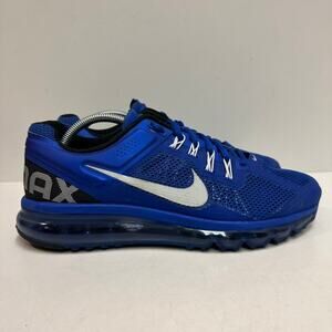 VERY GOOD Nike Air Max+ 2013 Hyper Blue Running Shoes Sneakers 11